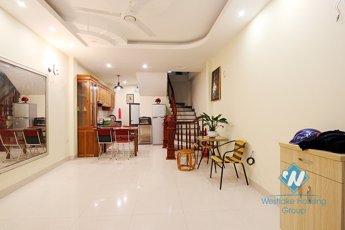 Three bedrooms house for rent in Yen Hoa, Tay Ho area.